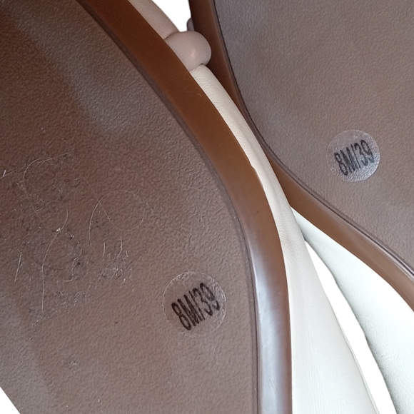 Vince Camuto Maysa Leather Bow Ballet Flats Women Size 8 - Picture 14 of 14